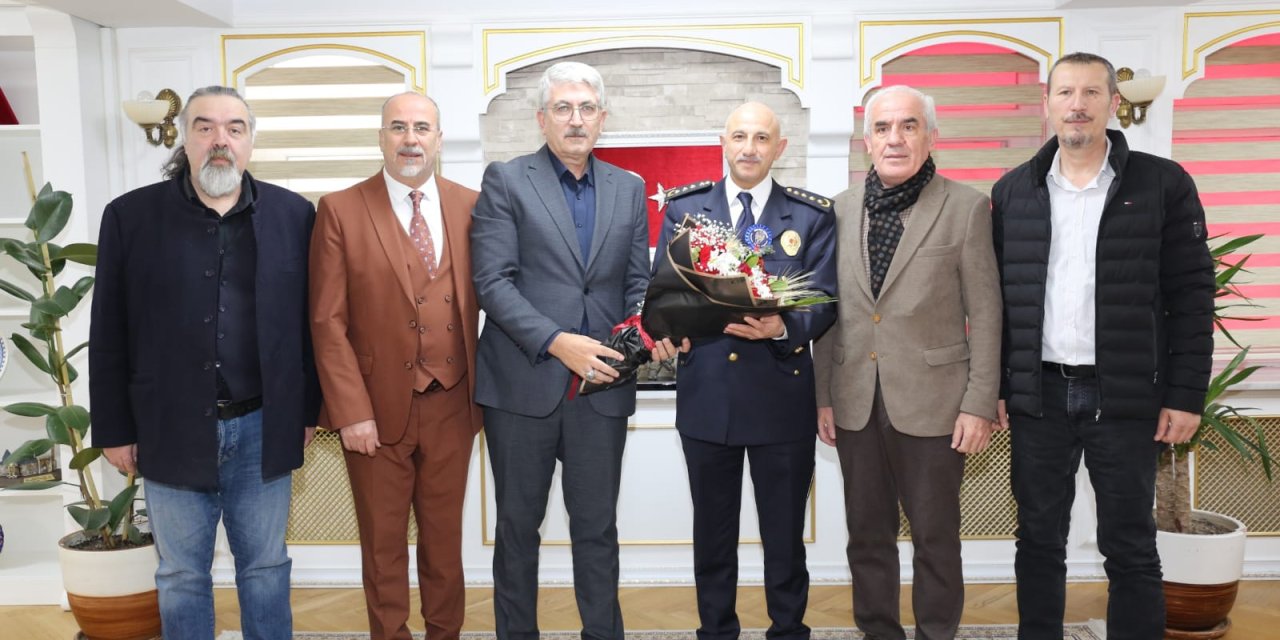 Konya Gazeteciler Cemiyeti’nden temaslar