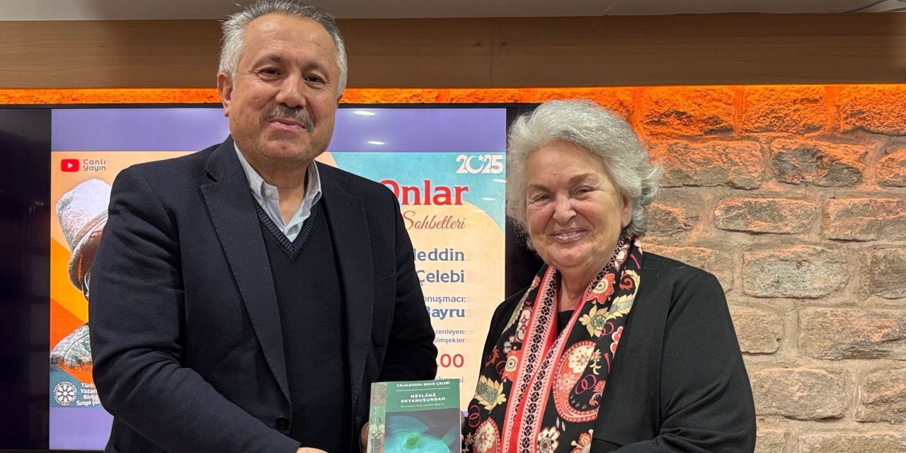 Hz. Mevlana'nın torunları anlatıldı