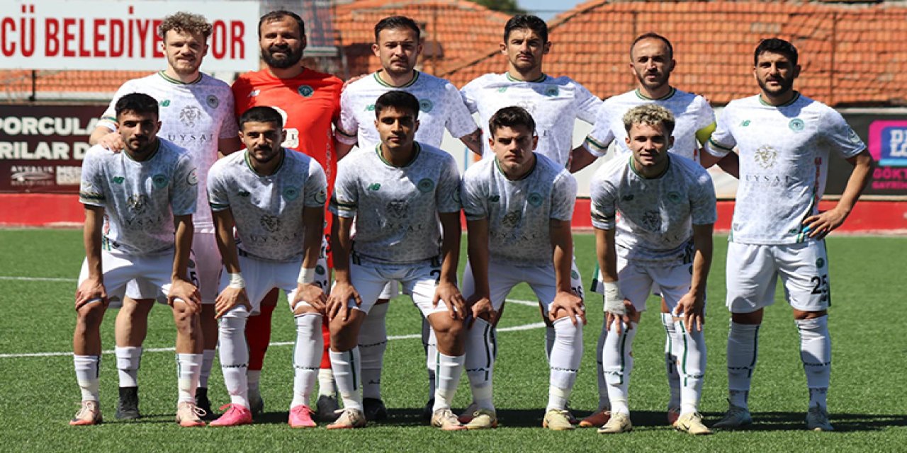 1922 Konyaspor galibiyeti son dakika kaçırdı