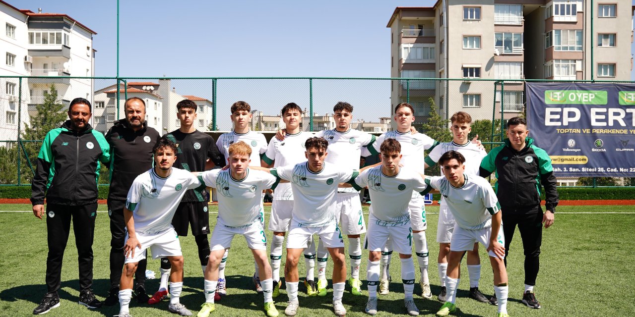 Konyaspor U16 Türkiye şampiyonluğuna koşuyor