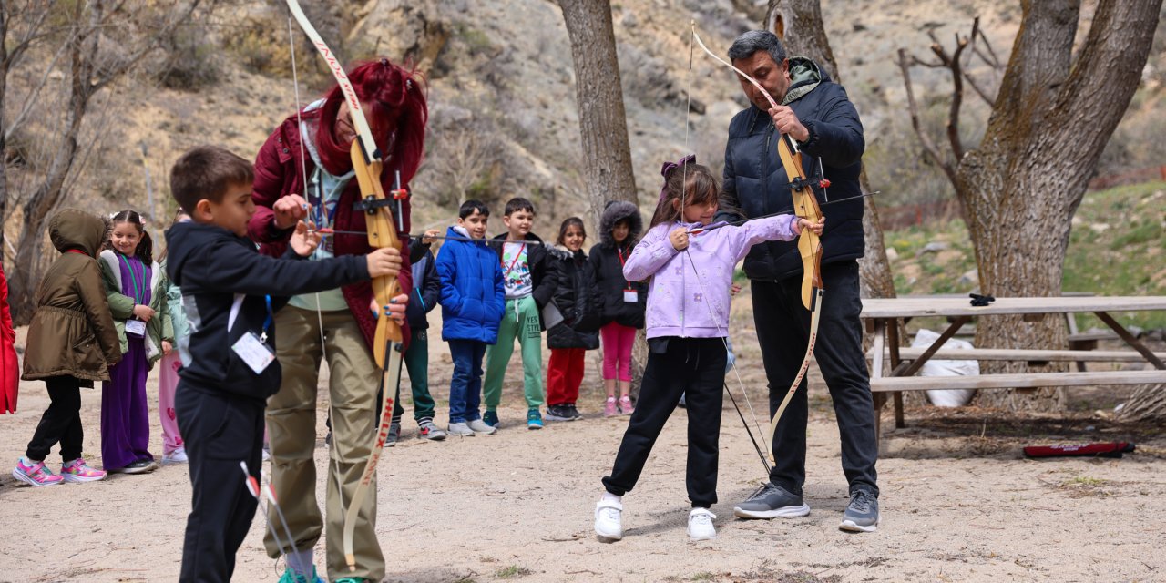 Sille Tabiat Okulu büyük ilgi görüyor