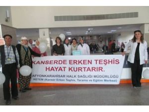 Afyonkarahisar’da 16 Bin Kişiye Kanser Taraması Yapıldı