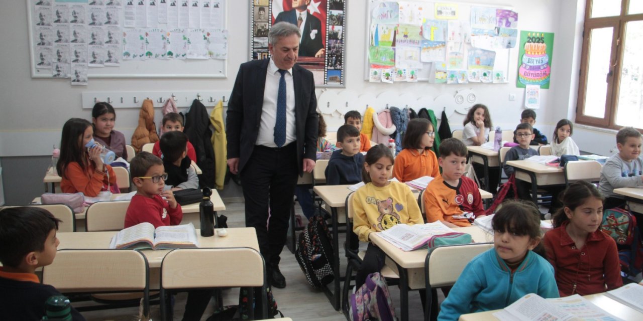 Yiğit, okul veli iş birliğinin önemini anlattı