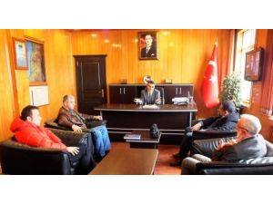 Hopaport'tan Kaymakam Özkan'a Ziyaret