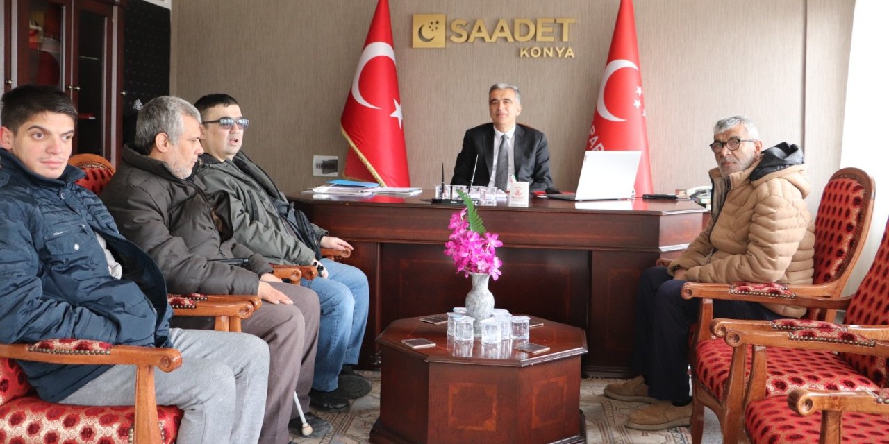 'Altı Nokta Körler’den Mehmet Demirel’e ziyaret