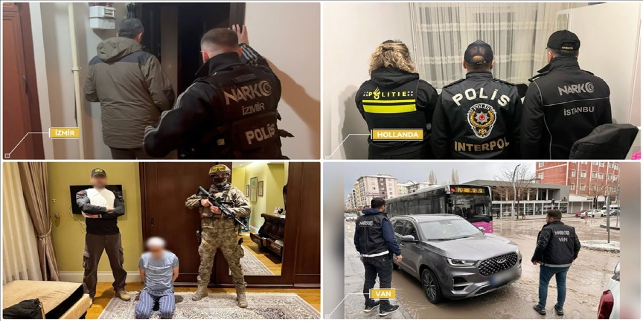 Uluslararası operasyon: 234 kişi yakayı ele verdi