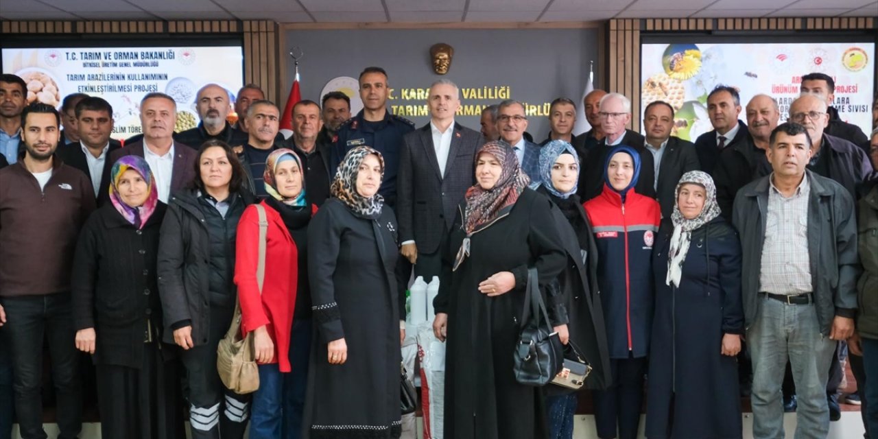 Besleme sıvısı törenle dağıtıldı