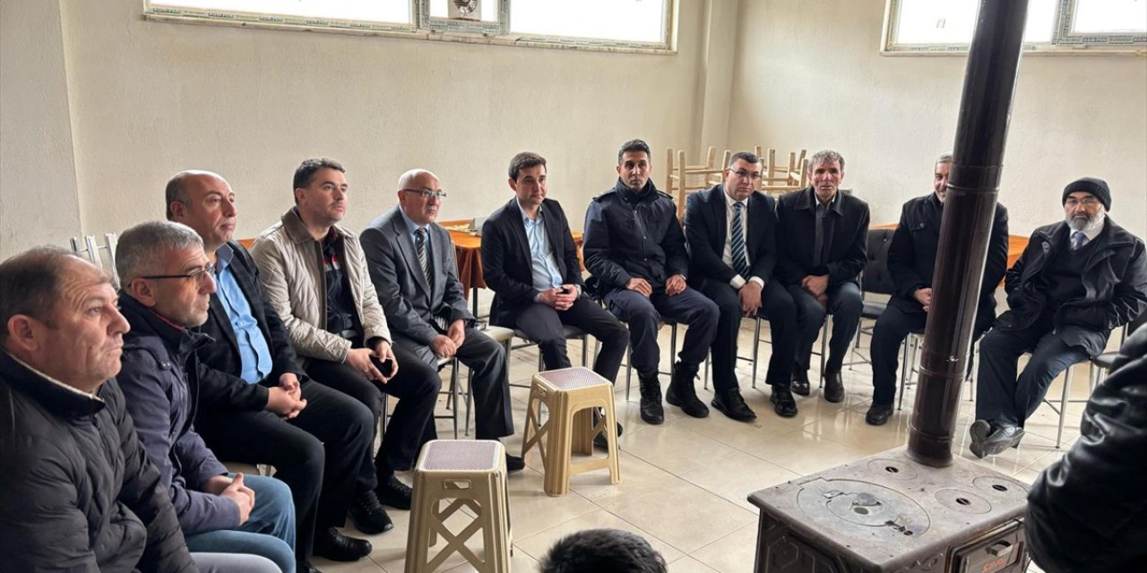 Eskil Kaymakamı Yurddaş köy ziyaretinde bulundu