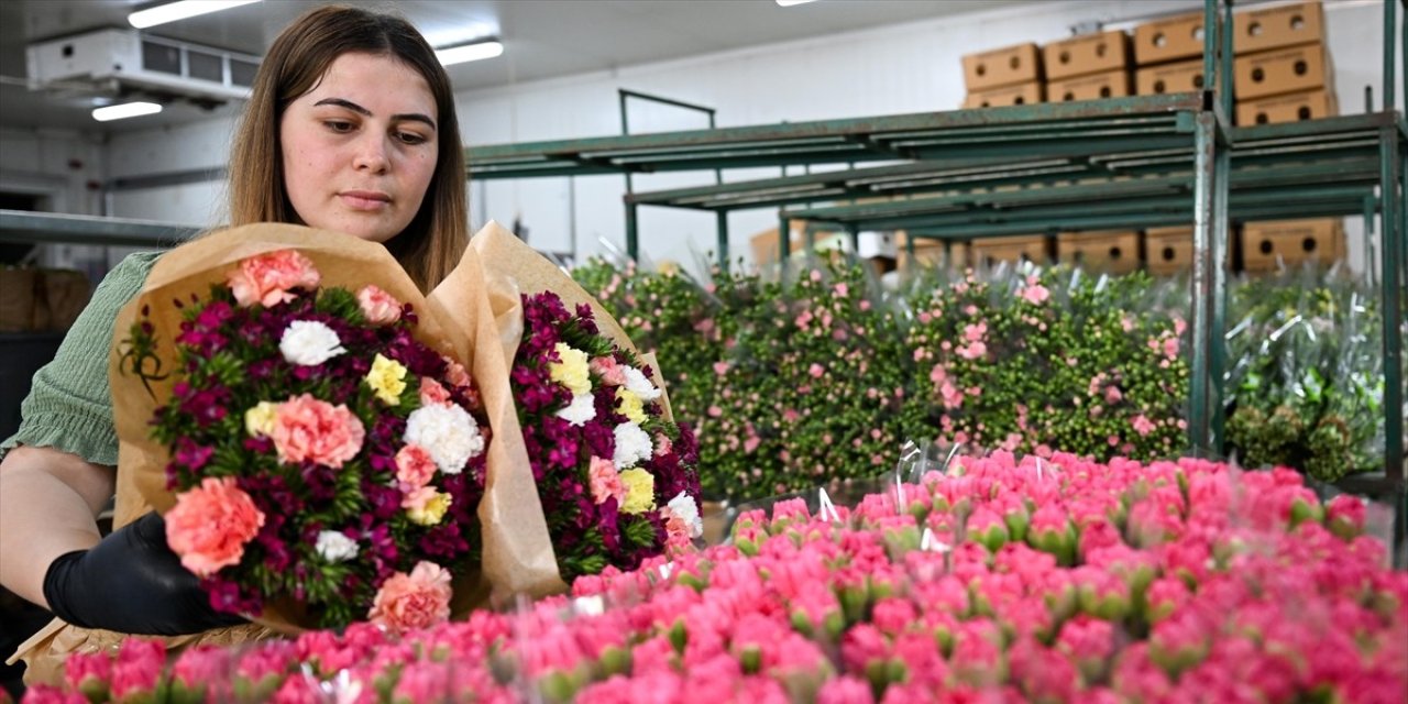 Çiçek sektöründen yılın ilk çeyreğinde büyük ihracat