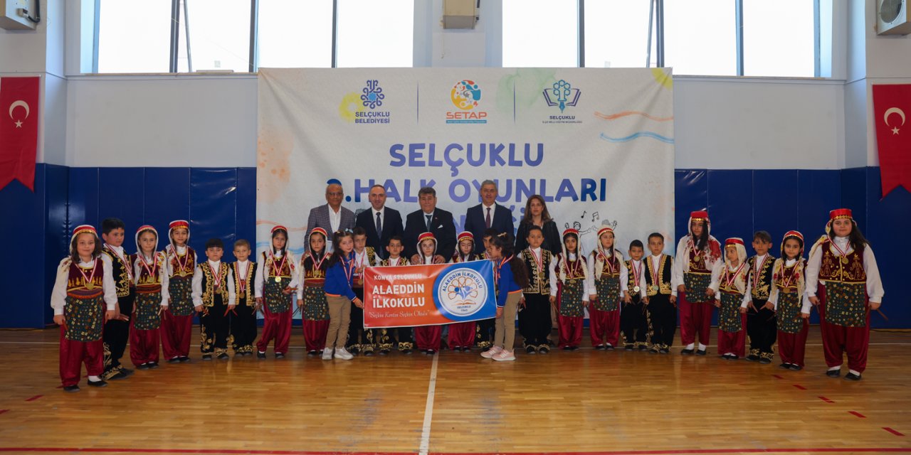 Selçuklu'da halk oyunları coşkusu