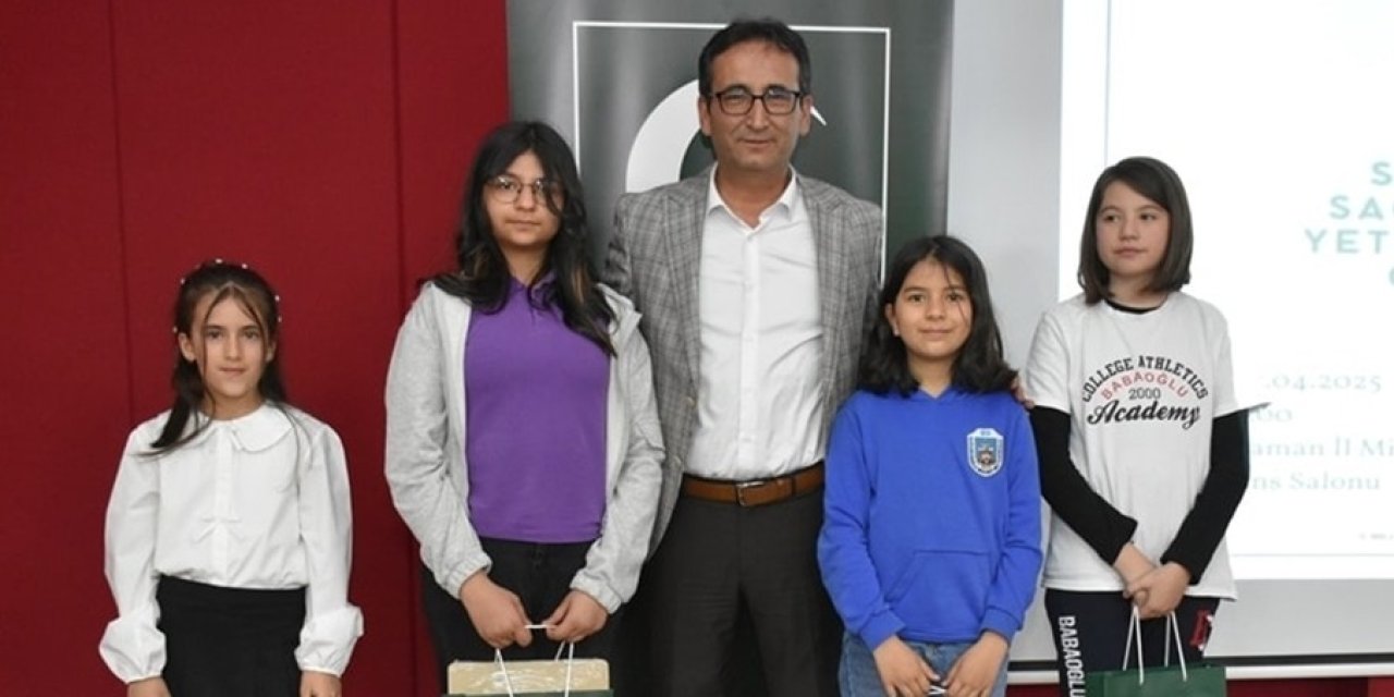 Sağlıklı Nesil Yarışması'nda ödül sevinci