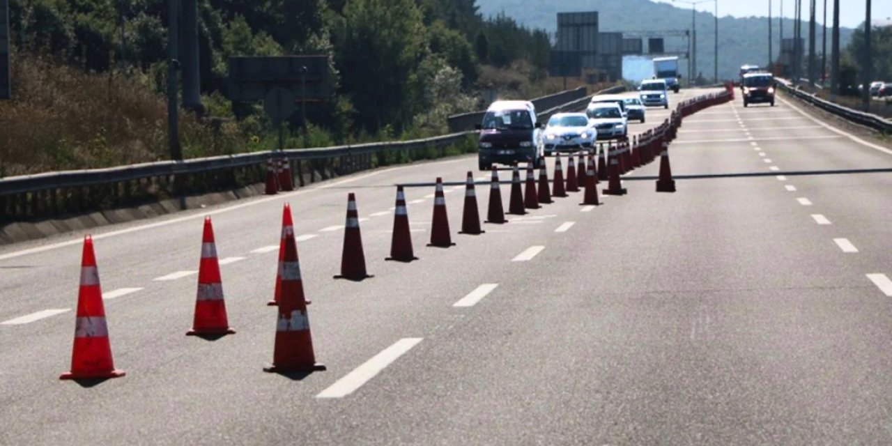 Konya yolu kapatıldı