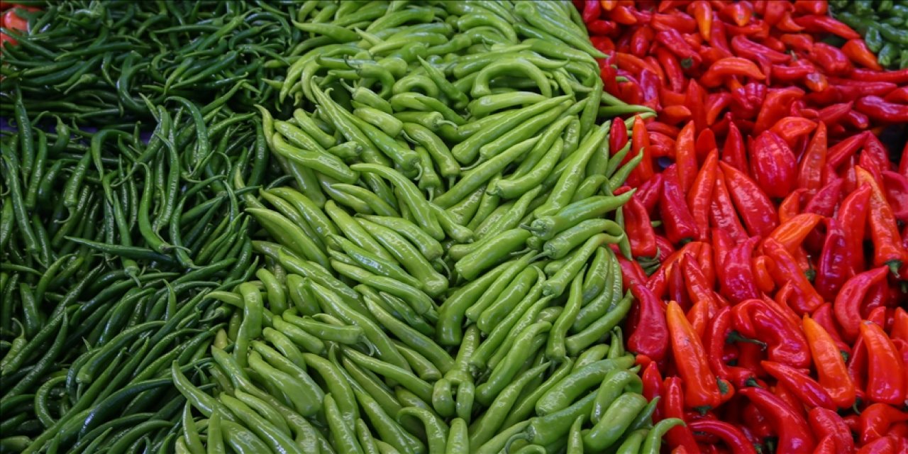 Batı Akdeniz'in ilk çeyrekteki ihracat şampiyonu "biber" oldu