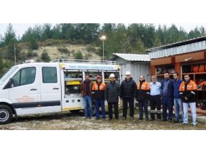 Orhaneli Termik Santrali Sivil Savunma Amirliği'ne Tam Donanımlı Kurtarma Aracı