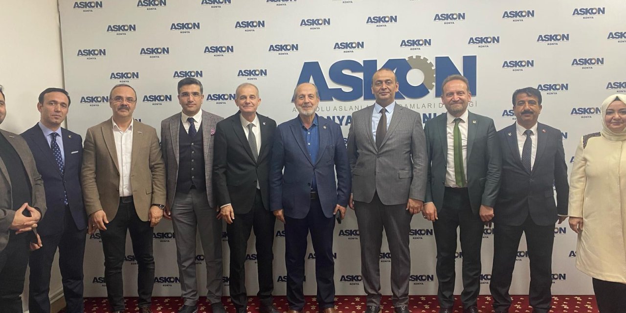 YRP'li Yüksel, ASKON'da ekonomik sorunları anlattı