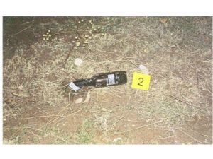 Nusaybin'de Çuvallara Saklanmış 18 Adet Molotof Kokteyli Ele Geçirildi