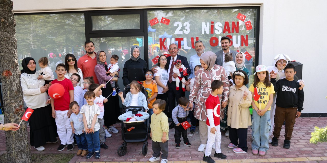 Meram'da özel kalplerle büyük bayram