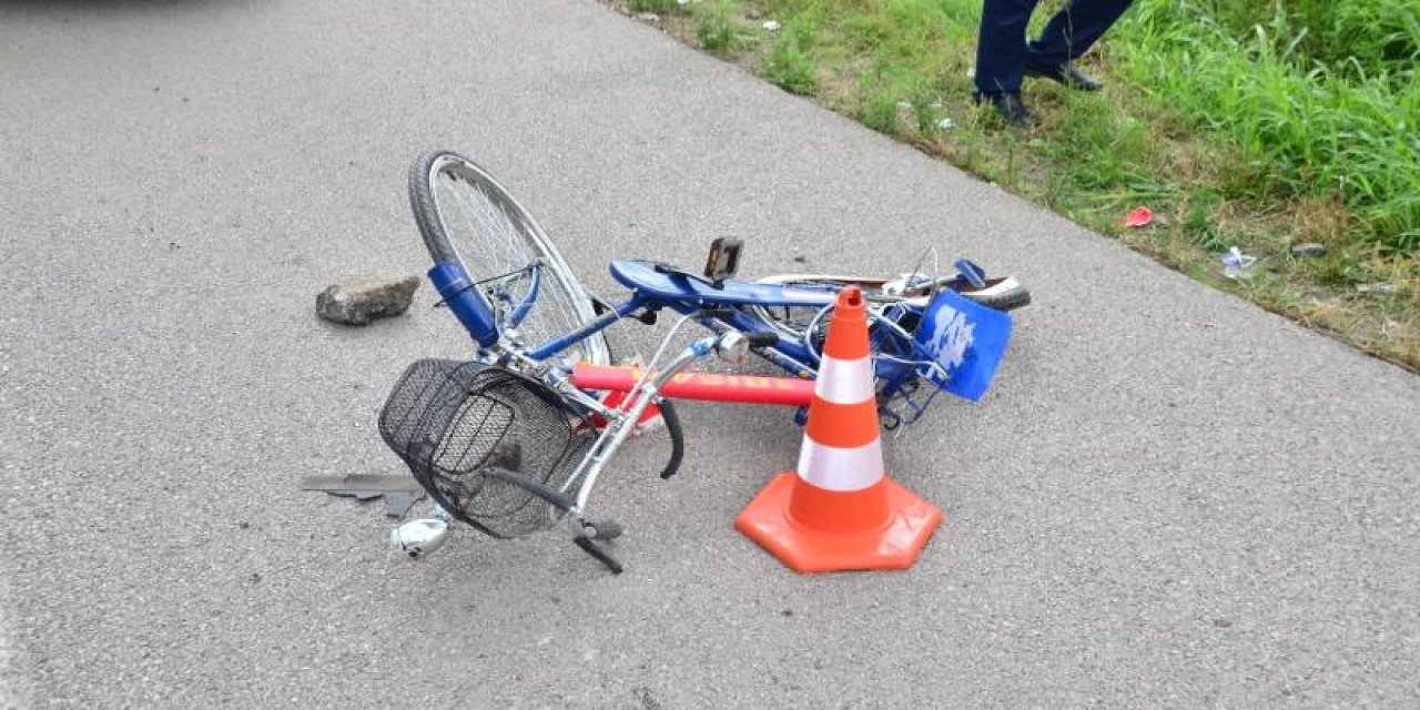 Konya'da bisikletli çocuk trafik kurbanı