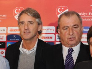 Mancini ile Terim ilk kez buluştu