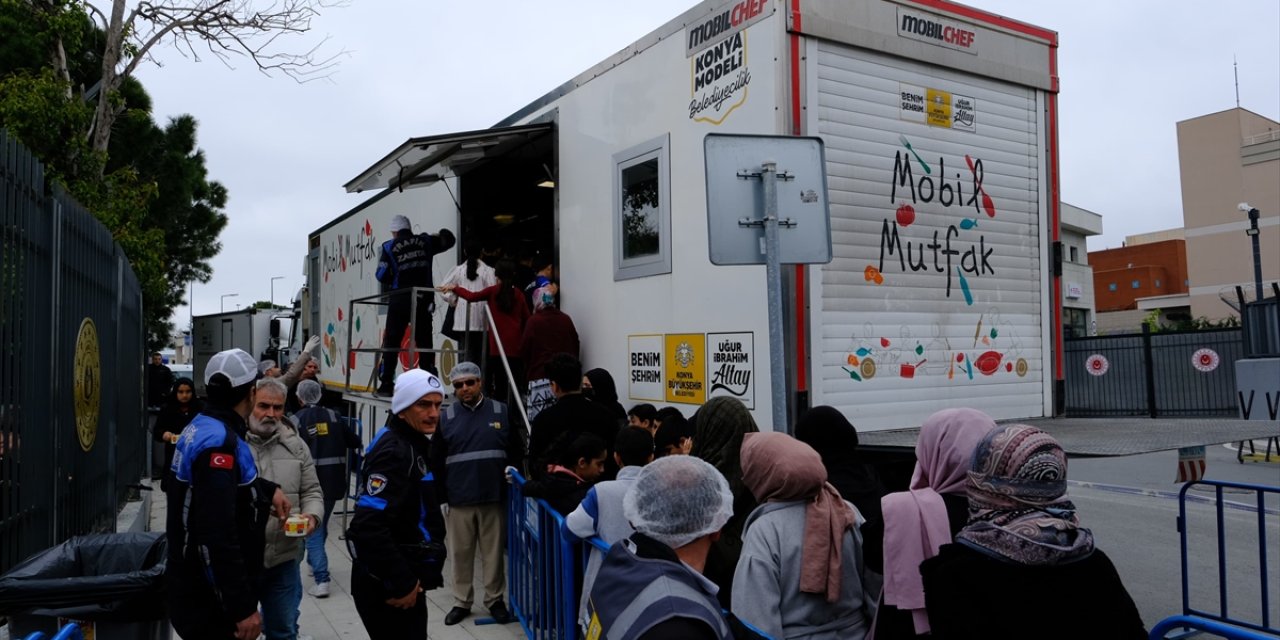 Konya'nın araçları İstanbul'da hizmet veriyor