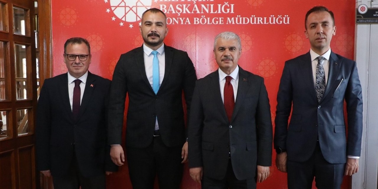 Konya Valisi Akın'dan CİB'e ziyaret