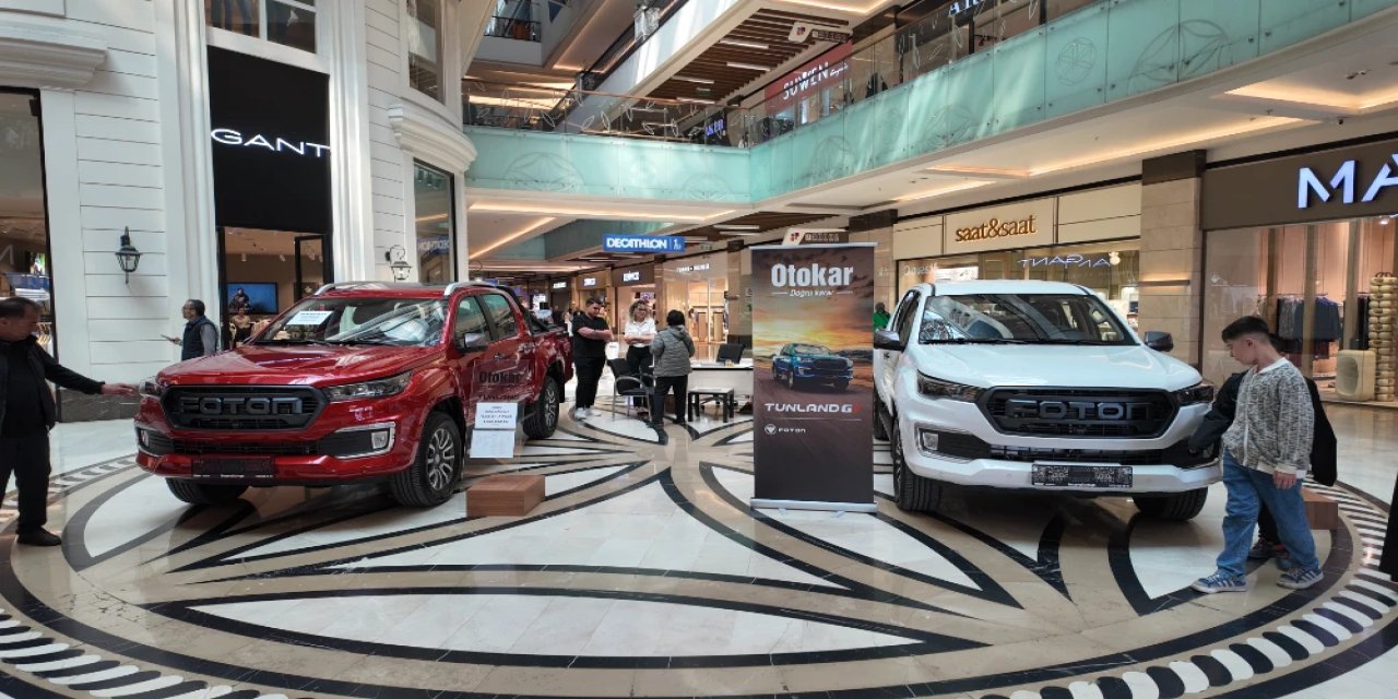 Kent Plaza’ya pick-up meraklıları akın etti! İşte Foton’un özellikleri