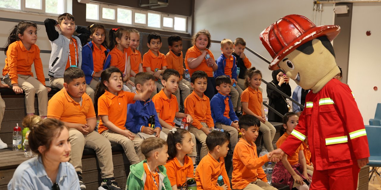 Konya'da 28 bin çocuğa yangın güvenliği eğitimi