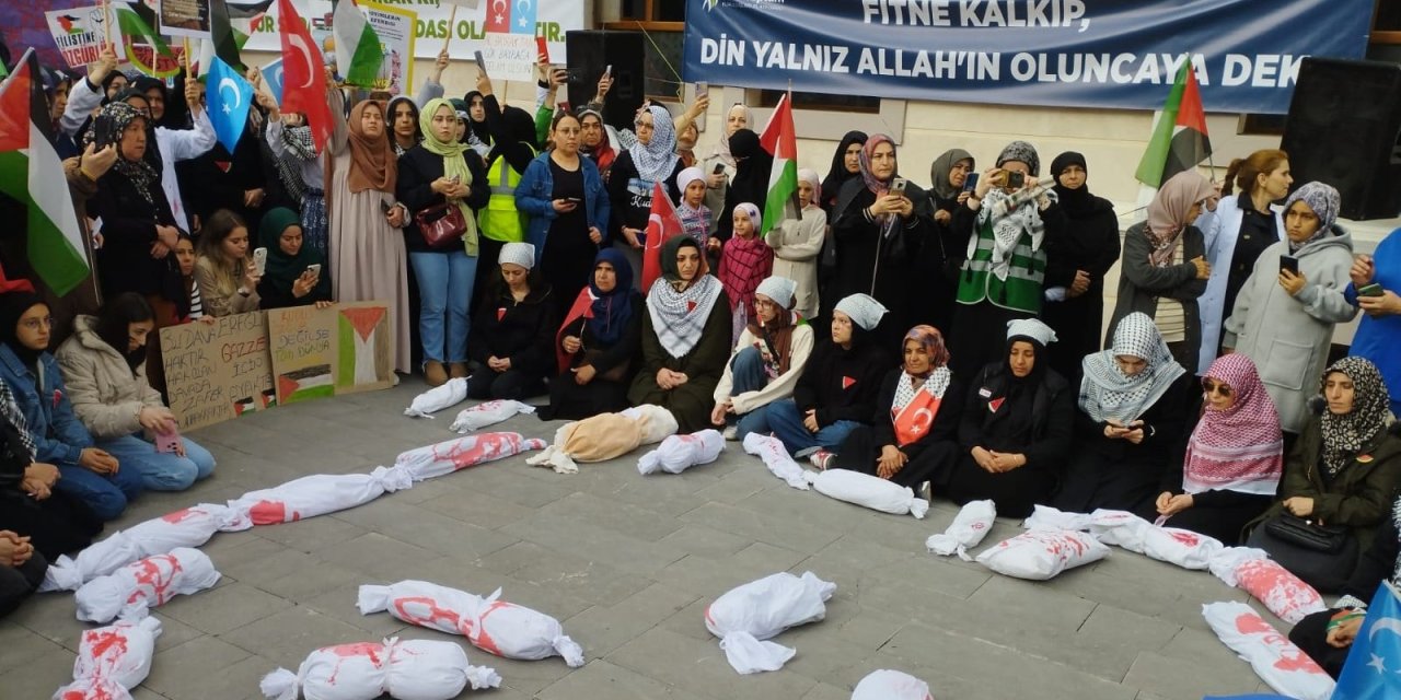 Ereğli'den 'sessiz çığlık' eylemi