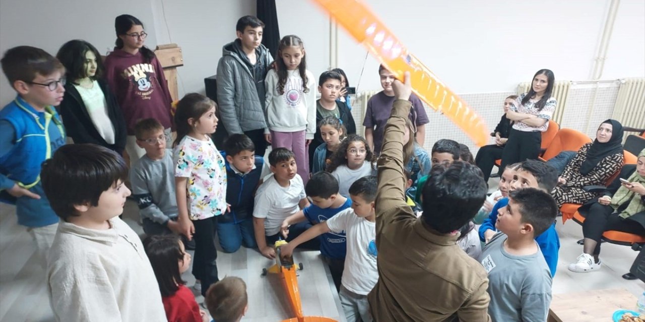 Beyşehir'de miniklere İHA'lar anlatıldı