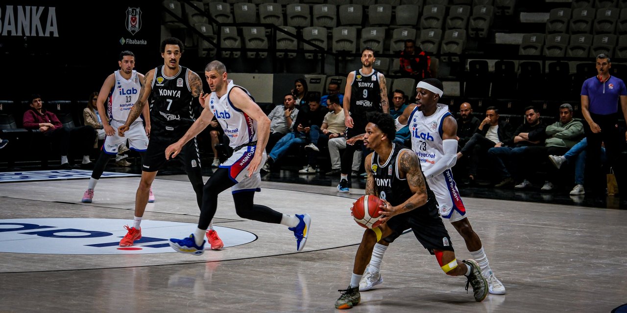 Konya Büyükşehir çeyrek finalde ilk maçı kazandı