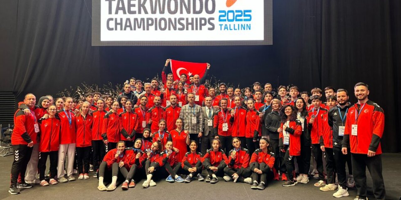 Konyalı taekwondocular altın yılını yaşadı