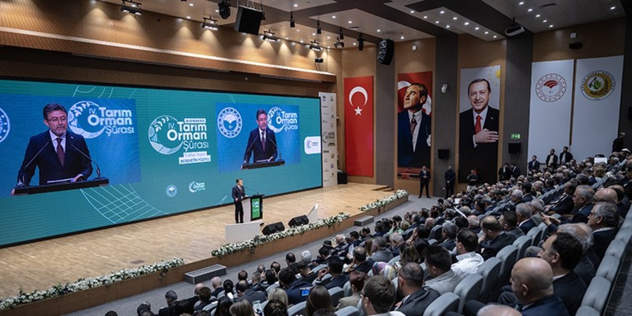 4. Tarım Orman Şurası'nda 371 hedef belirlendi