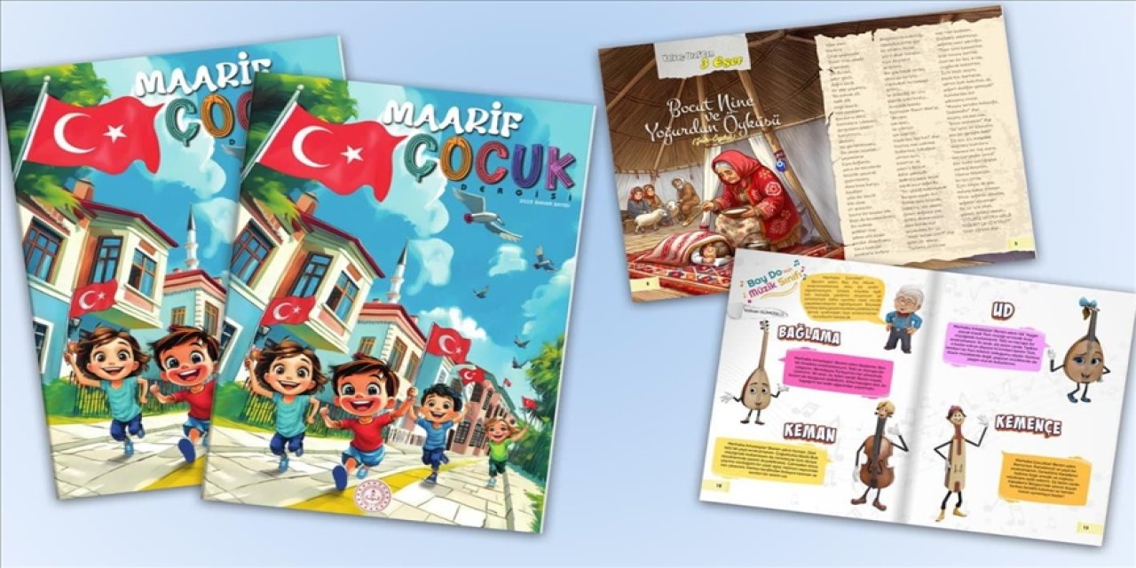 'Maarif Çocuk' dergisi yayımlandı
