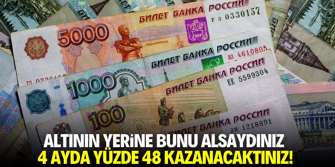 Altın yerine bunu alsaydınız 4 ayda yüzde 48 kazanacaktınız!