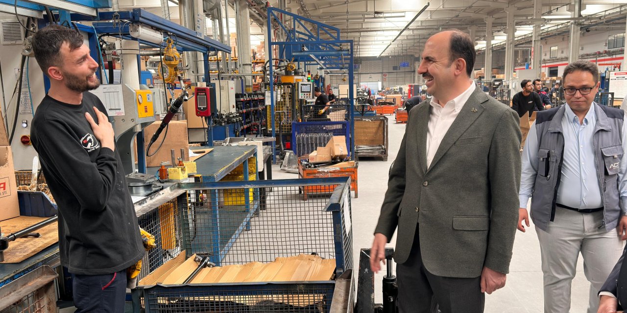 Altay'dan Bilim Merkezi ve sanayiye ziyaret