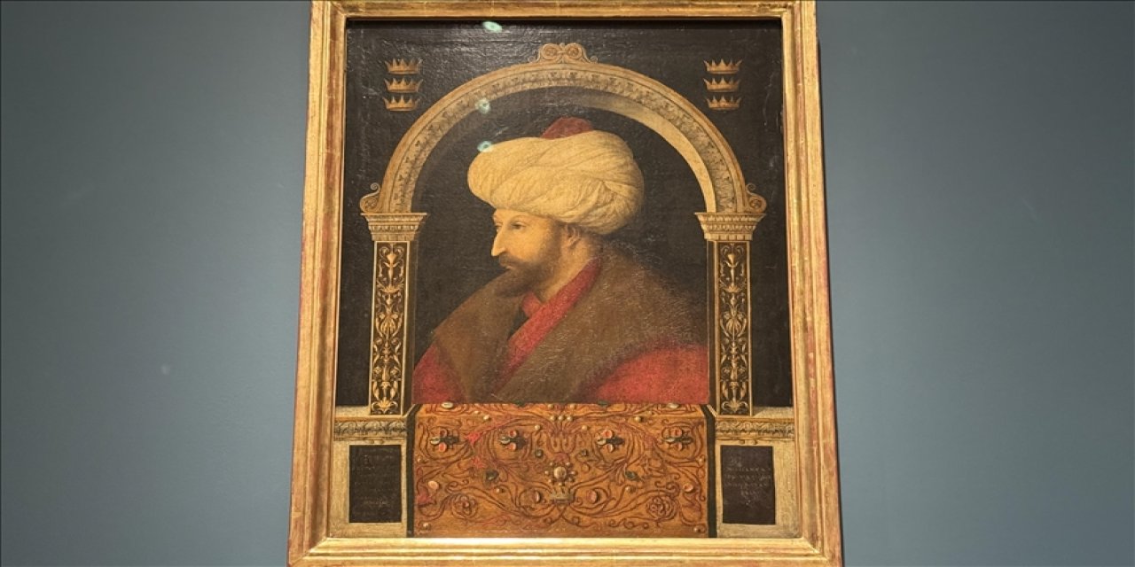 Fatih Sultan Mehmet'in portresi Londra'da sergileniyor