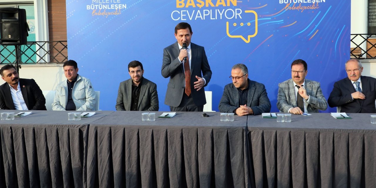 Karatay'ın iki mahallesinde çalışmalar konuşuldu