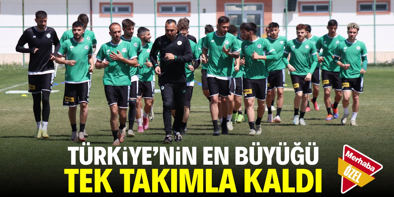 Türkiye'nin en büyüğü tek takımla kaldı