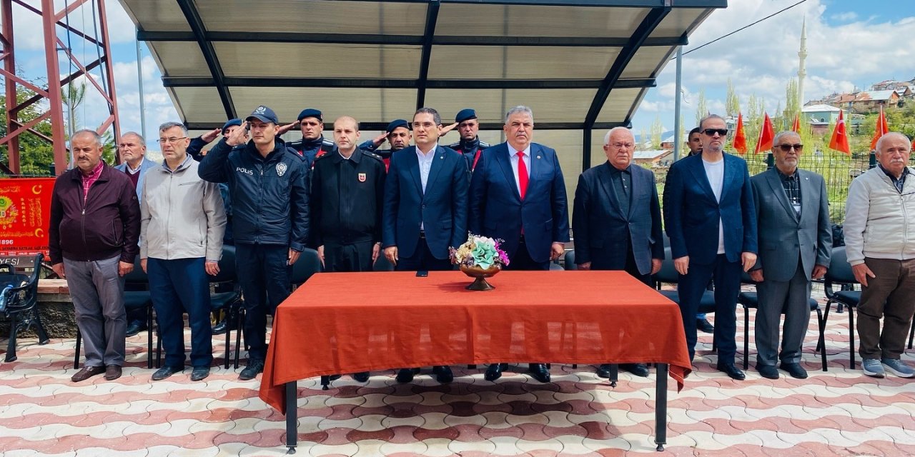 Bozkır'da şehitler için anma programı düzenlendi