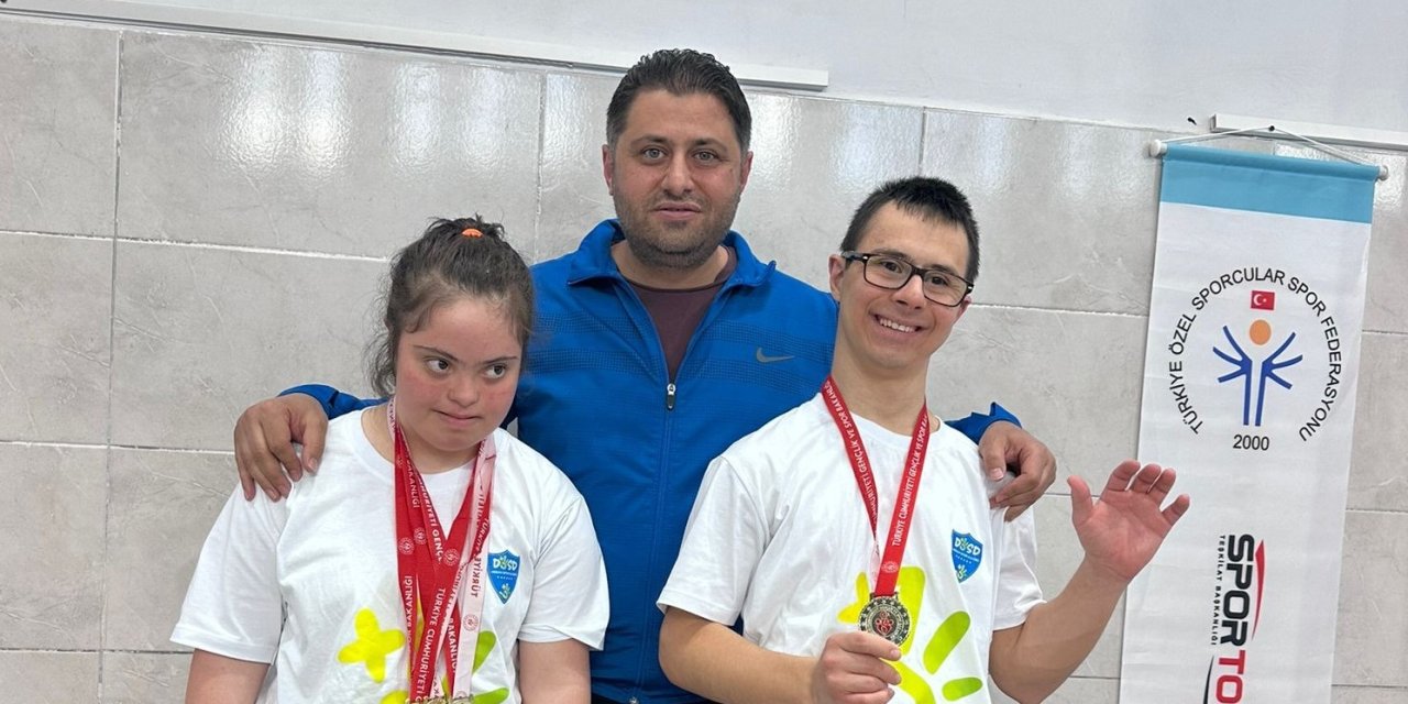 DOSD Meram Spor Kulübü'nün özel sporcularından özel başarı