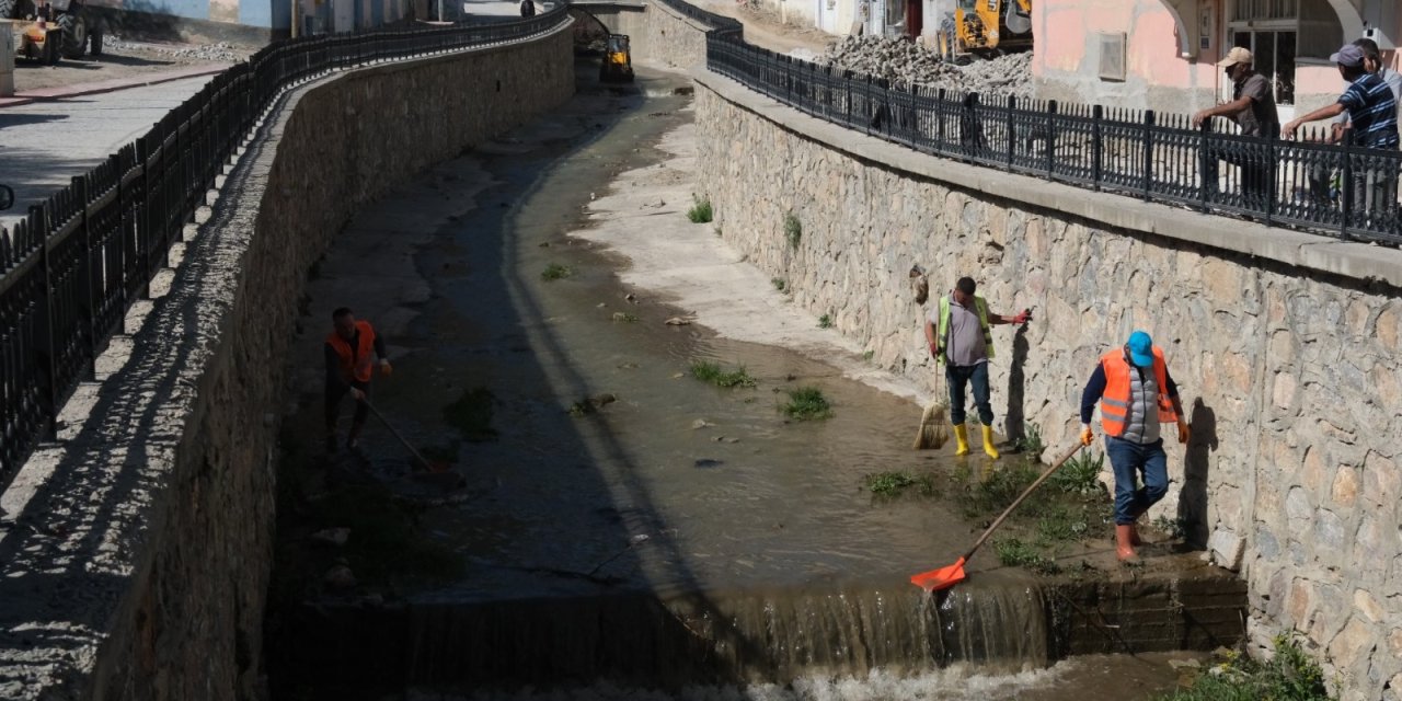 Akşehir'de bahar temizliği başladı
