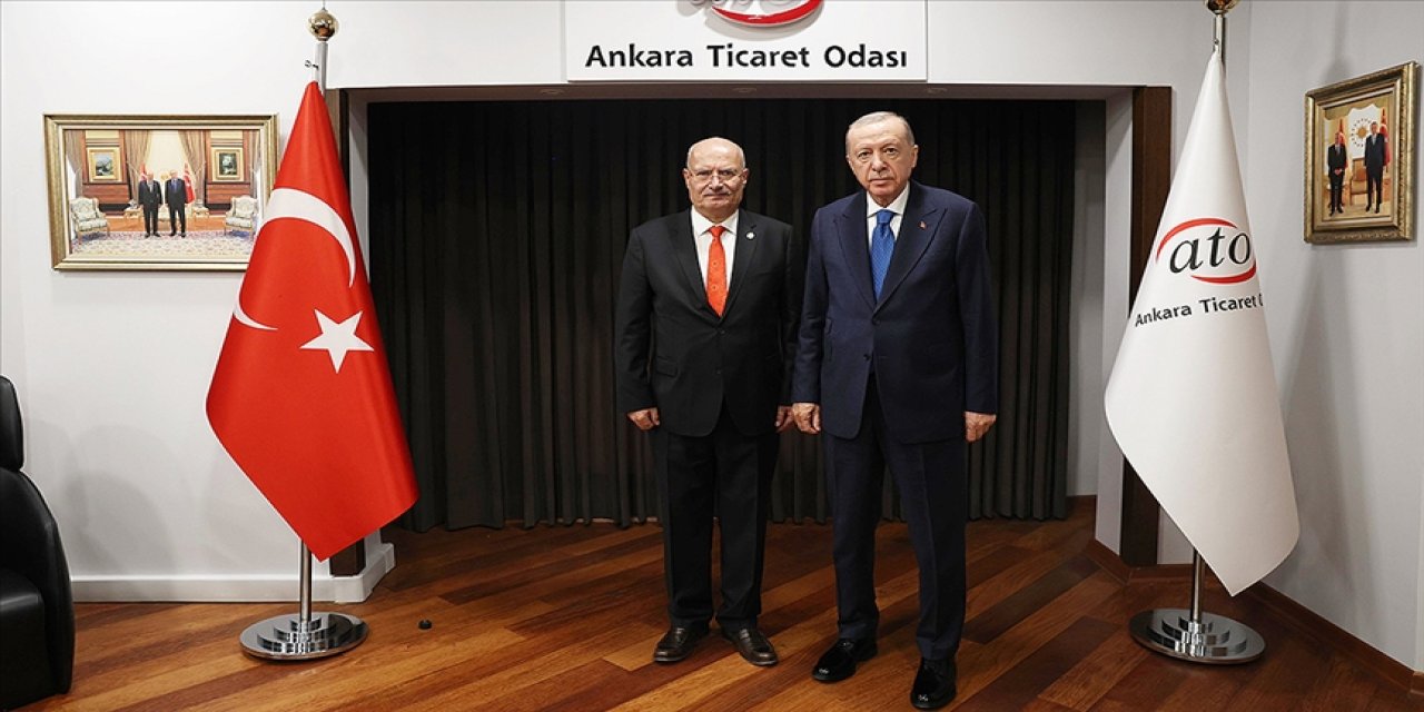 Cumhurbaşkanı Erdoğan'dan ATO'ya ziyaret