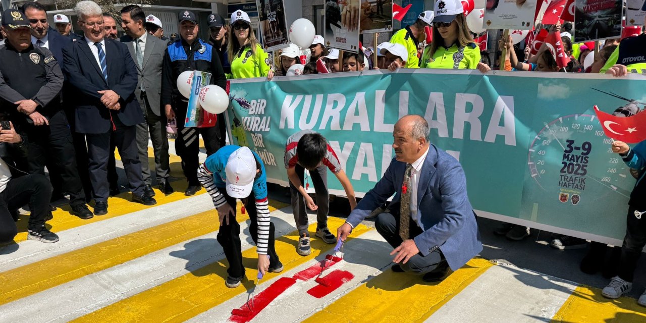 Aksaray'da Trafik Haftası'nda renkli etkinlikler