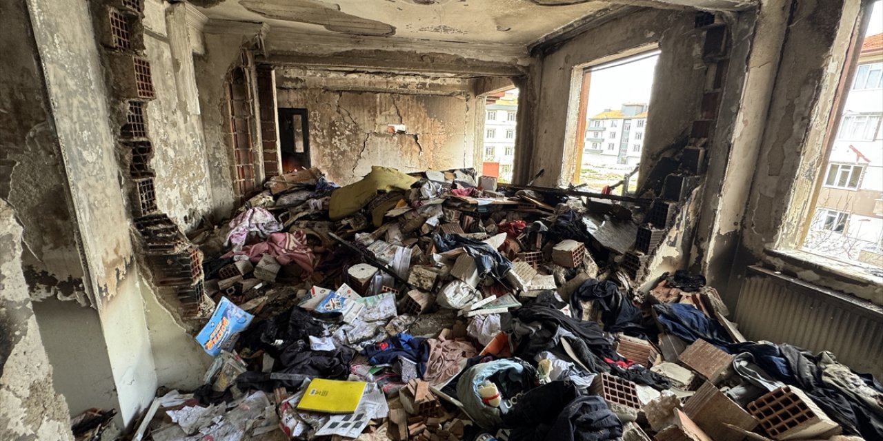 Konya'da doğalgazın patladığı apartmanın sakinleri olayı anlattı