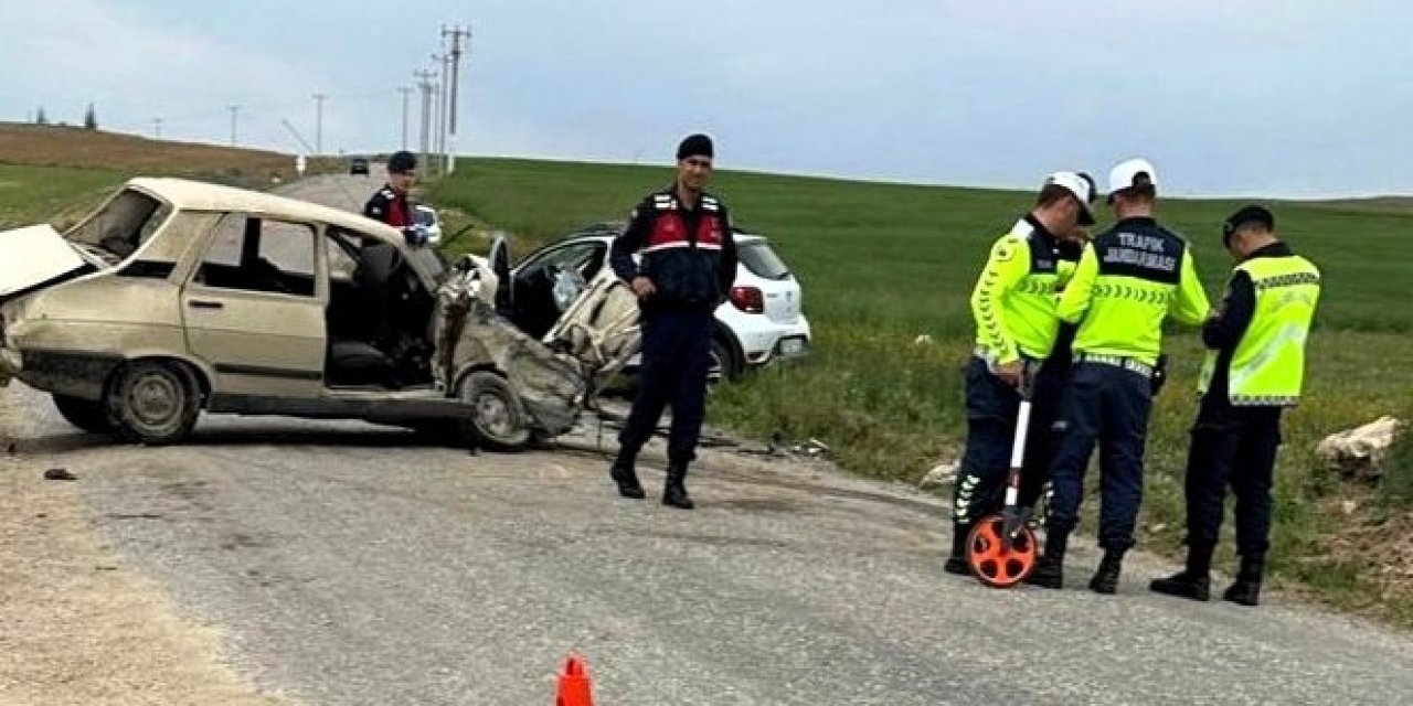 Feci kazada 1 kişi öldü, 2 kişi yaralandı