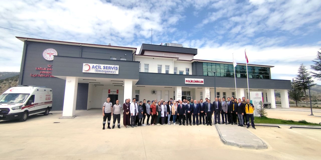 Derebucak Devlet Hastanesi'ne yeni hizmet binası