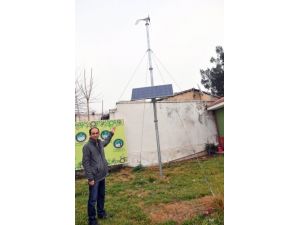 Manisa'da Öğrenciler Hibrid Sistemle Elektrik Üretiyor