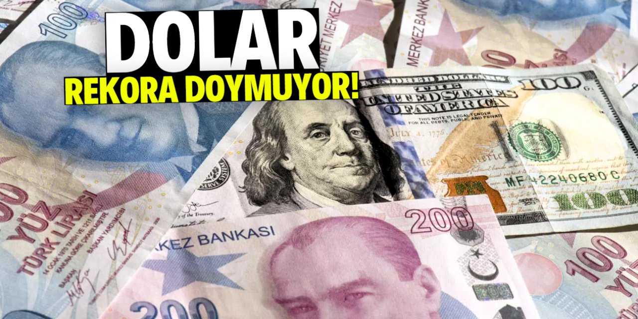 Dolar rekora doymuyor! TL hızla eriyor