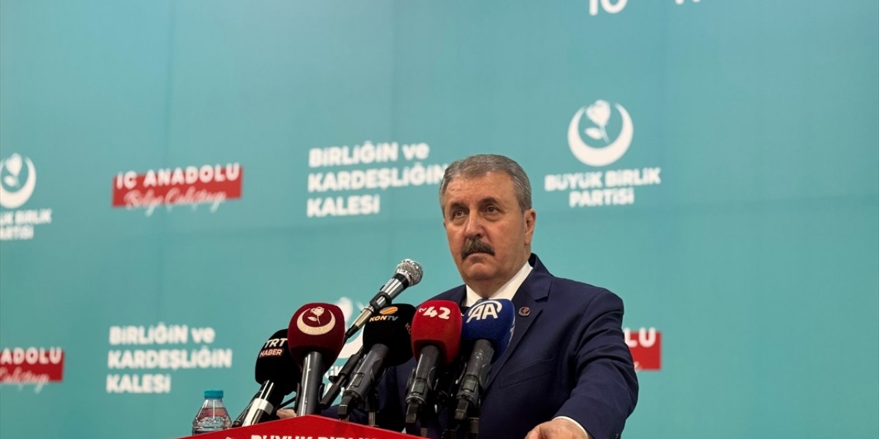 BBP Genel Başkanı Destici: Örgütlerin hepsi silah bıraksın