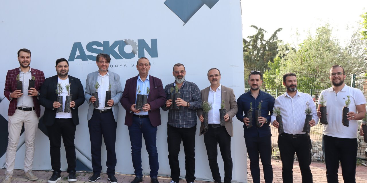 ASKON Hatıra Ormanı’na yeni fidanlar dikildi